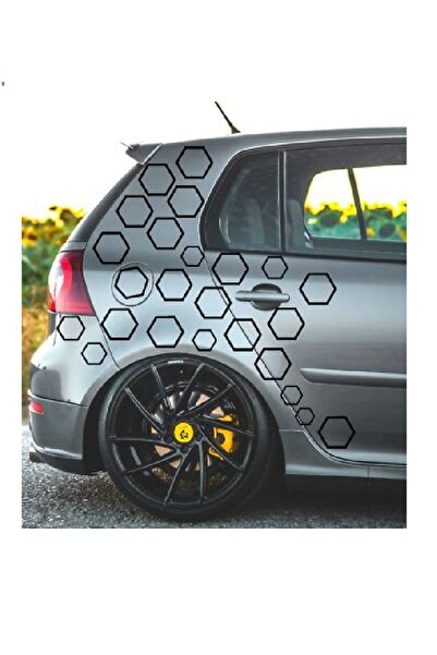 EYBA STİCKER Araç Arma Kaput Sticker - Araba- Sport - Kapı - Çıkartma- Oto