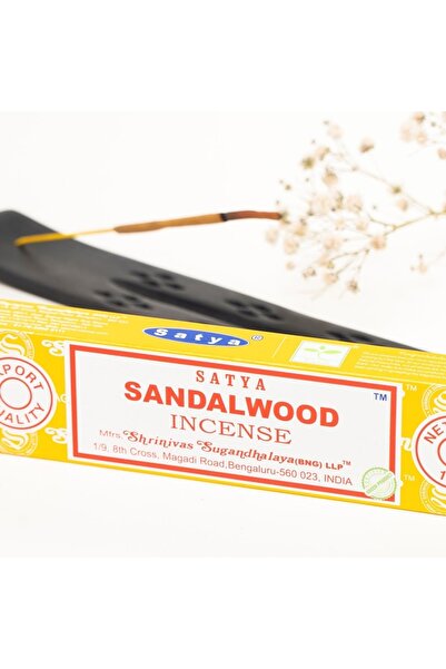 satya Sandalwood Masala Organik Çubuk Tütsü - Doğal Sakinleştirici Koku