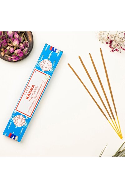 satya Karma Masala Organik Çubuk Tütsü - Pozitif Enerji ve Denge
