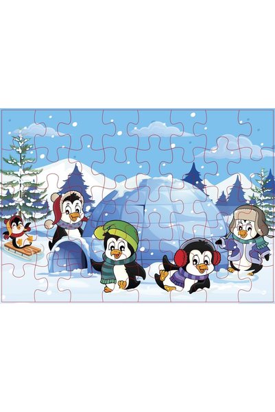 Zeki Nesiller Penguins Puzzle 40 Pieces