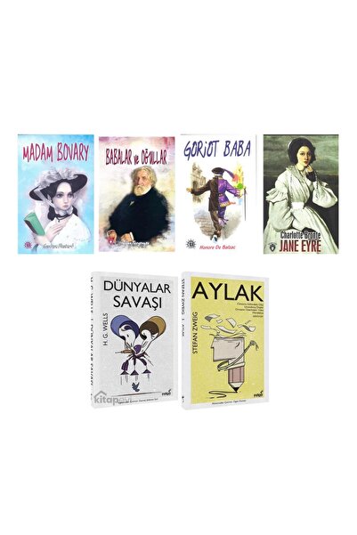 İndigo Kitap مجموعة كلاسيكية / حرب العوالم - المتسكع - الآباء والأبناء - جين ...