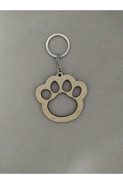 Şirin Lazer سلسلة مفاتيح باو خشبية MDF مقطوعة بالليزر