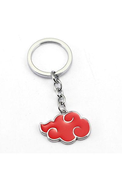 Gofeel Naruto Shippuden Anime - Akatsuki Clouds Metal Keychain