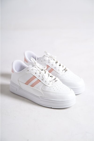 Moda Değirmeni White-powder Women's Air Sneaker Bg1147-101-0001