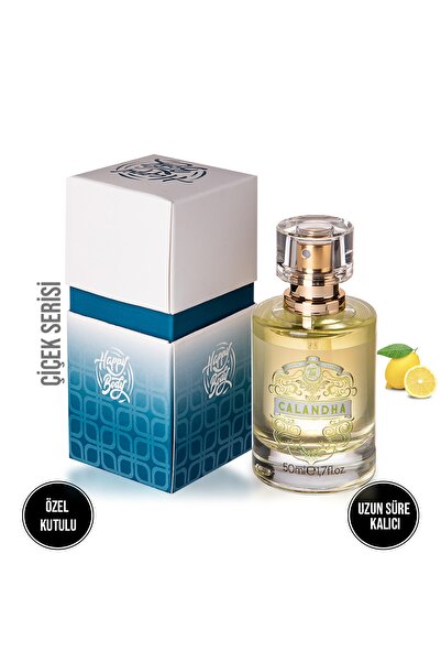 Happy Body Calandha Unisex Parfüm 50 ML - EDP - Uzun Süre Kalıcı - Çiçeksi Ko...