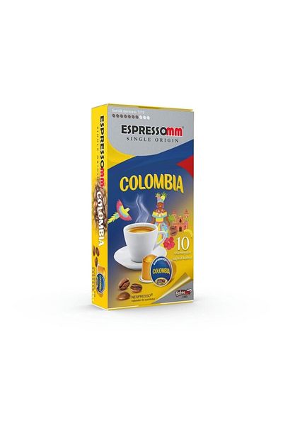 ESPRESSOMM ® Single Origin Colombia Aluminum Coffee Capsules (10 Pieces) - Nespresso® Compatible*