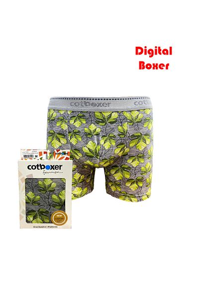 COTBOXER Digital Patterned Cotton Boxers