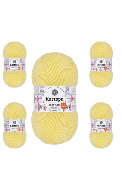 Kartopu Ayzen Home Baby One Anti 100% Anti-Pilling Hand Organ Floss (5 Pieces)