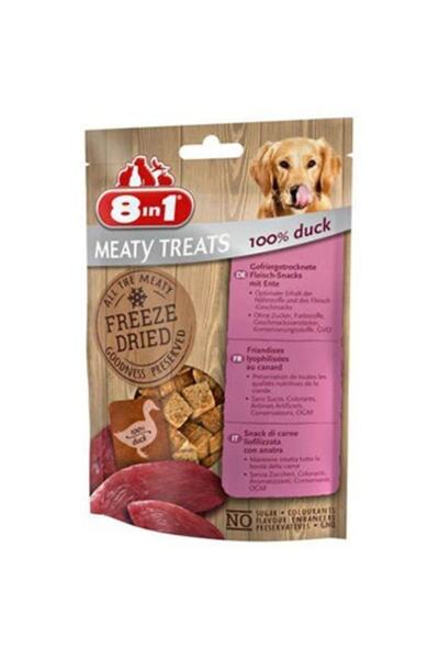 8in1 Dondurularak Kurutulmuş Ördek 50 Gr