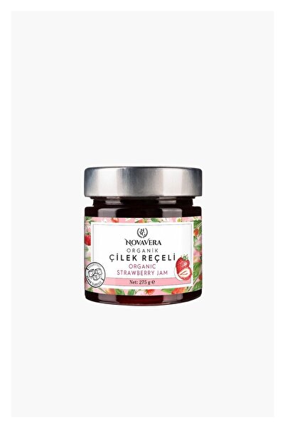 Nova Vera Organik Çilek Reçeli 275 gr