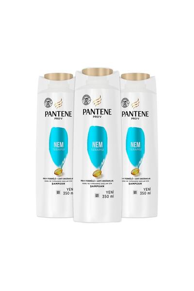 Pantene Şampuan Pro-v Nem Terapisi 350 Ml X 3