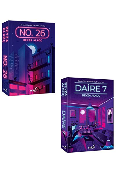 İndigo Kitap No.26 Ve Daire 7 Kitap Seti