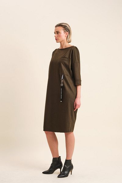 VERDA Oversize Pocket Detailed Dress