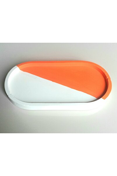 MoonBoxDesign Beton Oval Altlık Dekoratif Sunumluk