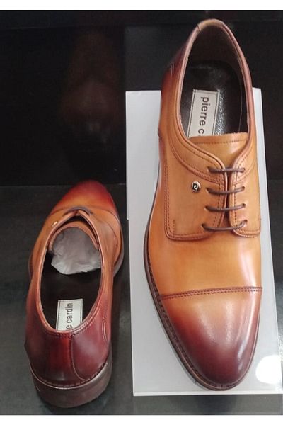 Pierre Cardin Ανδρικά Casual Exclusive Δερμάτινα Παπούτσια376344-29 Santo