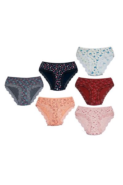 MrrMajestic 7 Pack Women's Panties - Sur Emp.Bto