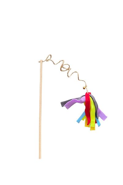 EveryPet Economical Jute String Cat Game Fishing Rod