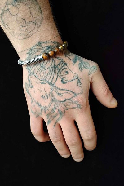 TREND COLLECTİON Tiger Eye and Hematite Natural Stone Model Adjustable Men's Bracelet