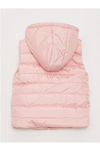 LC Waikiki Lcw Kids Hooded Basic Girl's Puffer Vest