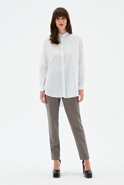 Love My Body Košile s předním stojáčkem s límečkem