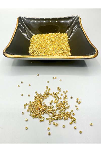 Egem aksesuar Затварящи капачки 250 броя 2,5 мм капачки за бижута, жълт цвят