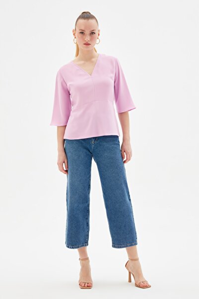 adL Μπλούζα με λαιμόκοψη