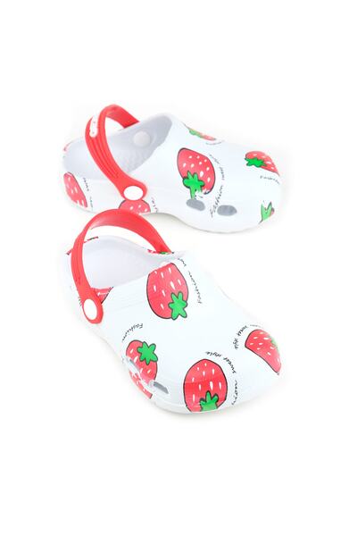 GEZER Sandalet Terlik Çilekli