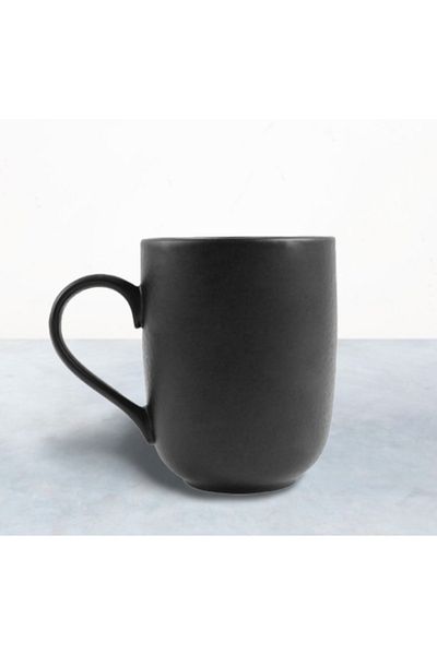 Kütahya Porselen Kütahya Co La Bella Tv 01 Mug Cup Matte Black 350 Cc - 1 Piece