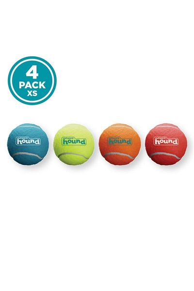 PetStages Squeaker Ballz Squeaky Tennis Balls, X-small - 68000