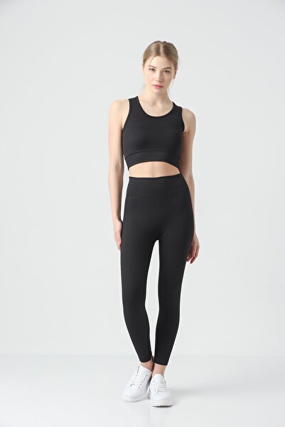 DynamicLeggings Σετ αθλητικών κολάν με κορδόνι μπουστάκι (κόψιμο) επάνω και κάτω