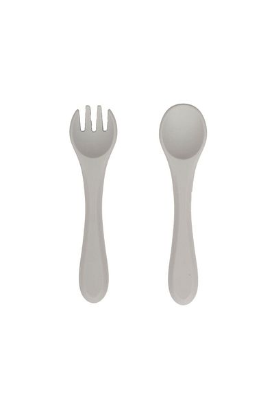 Sevi Bebe Silicone Fork And Spoon Set