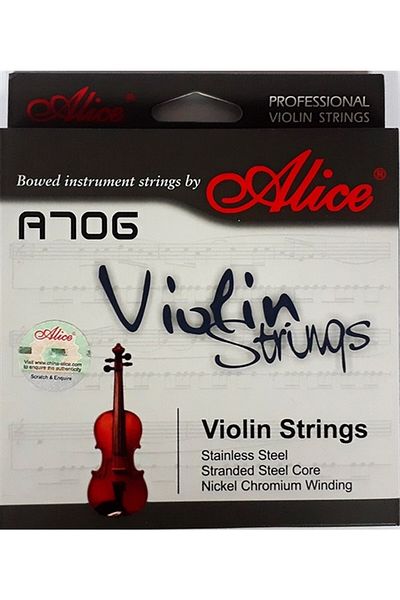 Alice A-706 Model Professional High Quality Violin String Set