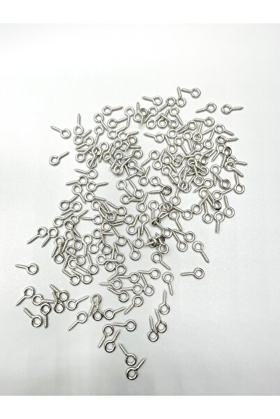 Egem aksesuar 100 قطعة قلادة فضية اللون مسمار مجوهرات المسمار الايبوكسي مسمار