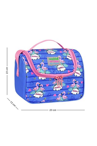 Waddell Cutie de prânz cu licență cu model flamingo în dungi
