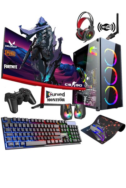 Gamepage Gp130 I5-3470 16gb 256gb Ssd 500gb Hdd 4gb Gt730 23.8" Oyuncu Masaüs...