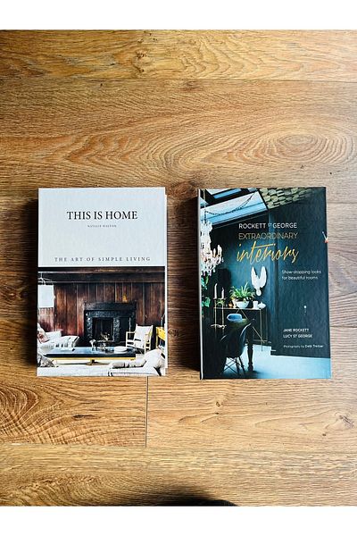 Saccura Decor Decorative Book 2 Pieces Box Set Interıor & This Is Home Brown Decorative Book Box