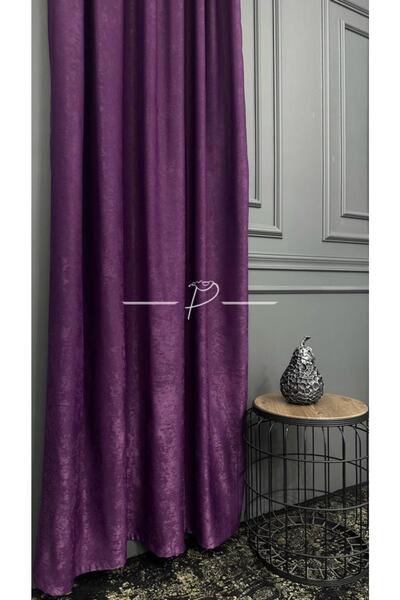 rendecioğlutekstil Fon Perde Soft Perdelik Kumaş Yarı Parlak Gölgeli Fonluk D...