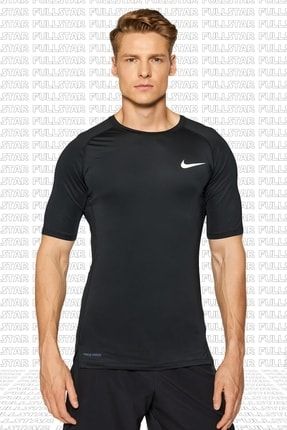 Nike Pro Dri Fit Men's Tight Fit Short Sleeve Top Slim Fit Body Tişört  Siyah Fiyatı, Yorumları - Trendyol