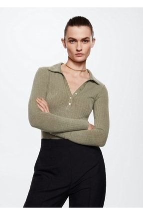 Mango im polo stil outlet
