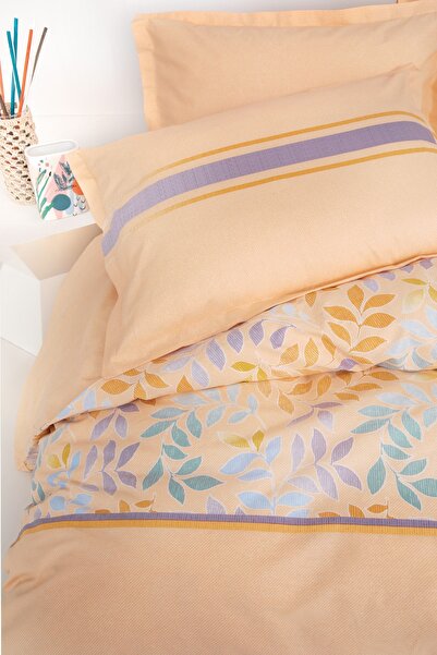 Yataş Ellen Double Ranforce Duvet Cover Set - Salmon
