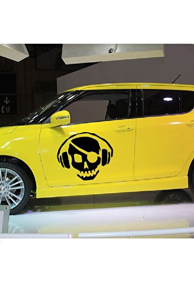 EYBA STİCKER ملصق قناع شارة السيارة - سيارة - رياضة - باب - ملصق - تلقائي