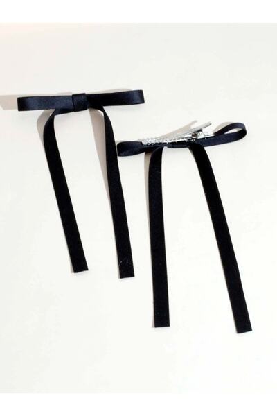 CSR AKSESUAR 2 τμχ Σατέν αγκράφα με φιόγκο