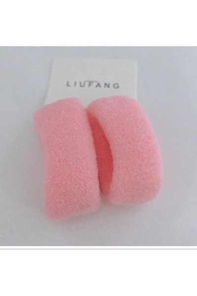 NEW HİLL Thick Towel Hair Band, Elastic Buckle - 2 Pieces