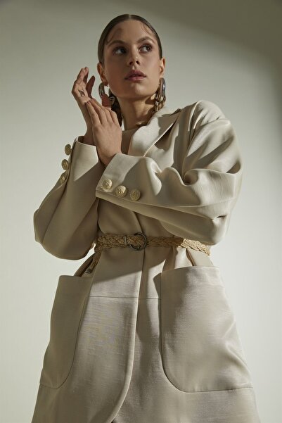 Qui Prive سترة الرافية مفصلة