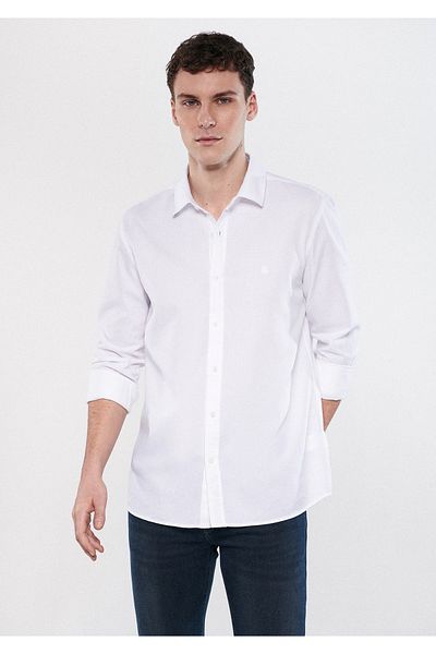 Mavi Cămașă albă slim fit - 8810666 -620