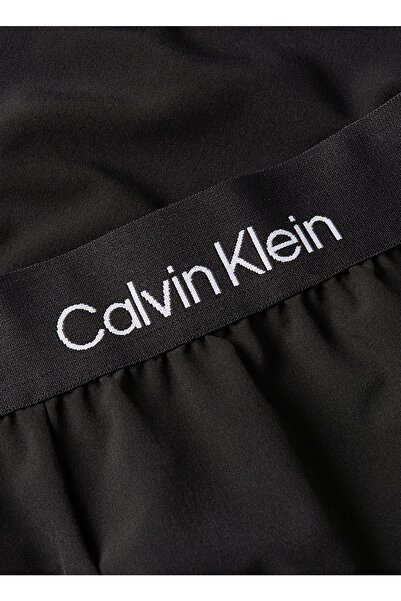 Calvin Klein Normal Siyah Kadın Şort 00gws3s805 Wo - Woven Short