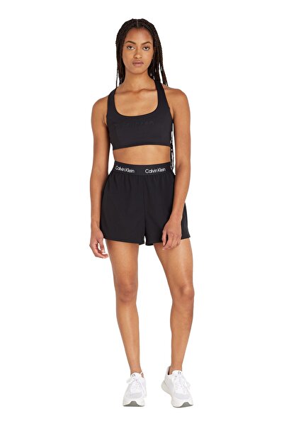 Calvin Klein Normal Siyah Kadın Şort 00gws3s805 Wo - Woven Short