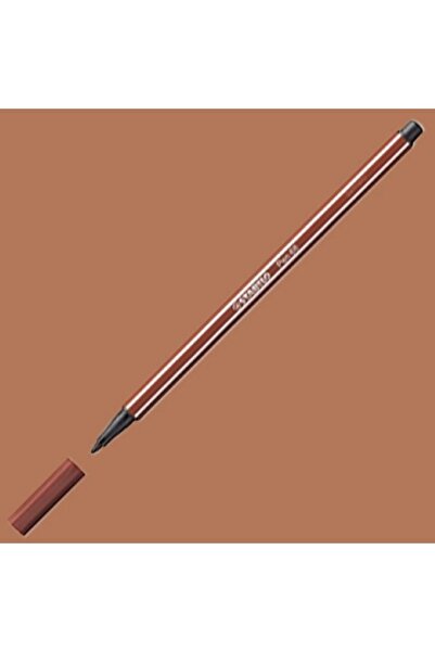 Stabilo قلم 68 قلم طلاء ذو طرف لباد كاكي داكن