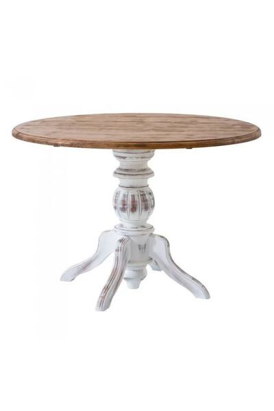 Massa Design Tiber Baba Ayaklı Masif Masa