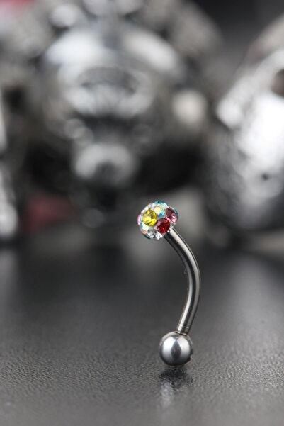 Valhalla 316l Cerrahi Çelik Banana Tragus Kıkırdak Helix Rook Orbital Surface...